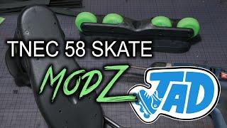 My TNEC 58 Skate Mods JADRollerVlog Rollerblading