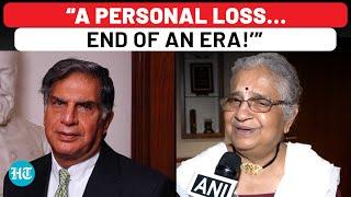 Sudha Murty’s Emotional Tribute to Ratan Tata: ‘The End of an Era, My Personal Loss’