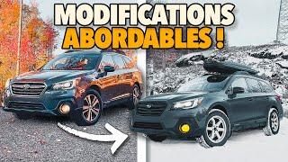 Je MODIFIE le Subaru Outback 3.6R !!