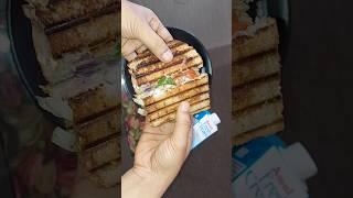 Amul Fresh Cream Sandwich Recipe #ytshorts #review #vegfoodz #tryit #amul #shorts #amulcream