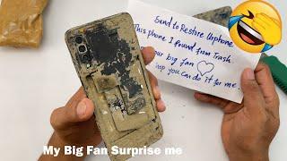 Surprise Restoring Old Samsung Galaxy A70 | Rebuild Broken Phone For My big fan