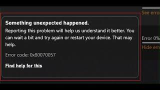 Fix Error Code 0x80070057 When Installing Games On Xbox App On Windows 10/11 PC