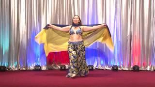 Classical Belly dance with two veils/Olga Tsivlin