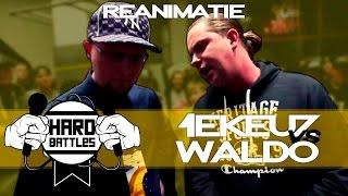 1eKeuz vs Waldo - Hard Battles (RAPBATTLE)