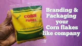 Branding and packaging your corn flakes like company