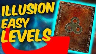 HOW TO Level Up Illusion 1-100 Super Easy!!