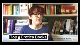 Top 5 Erotica Books || re: Books That Make Me Horny  | Hannah Witton [cc]