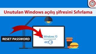 ️ Unutulan Windows açılış şifresini Sıfırlama [2024]