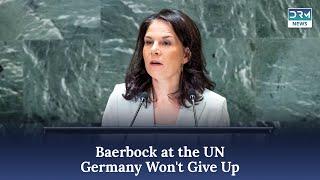 Germany's Baerbock: Commitment to Peaceful Resolution in Israeli-Palestinian Conflict|DRM News| AA1C