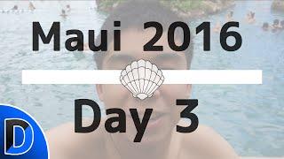 EPIC WATERSLIDES - Maui Hawaii: Day 3 Vlog 2016 w/ Dood76