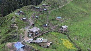 Financially Poor but Happy Nomad Lifestyle in Nepali Mountain Village || IamSuman