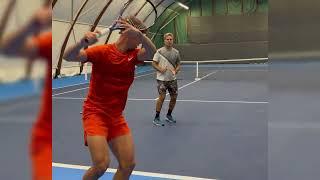 Dino Prizmic's intense strikes and drills (19 years old | ATP No 351)