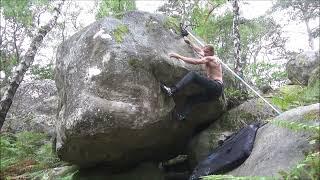 Fontainebleau - Apremont Bizons - Le Pan d'Or 7B+