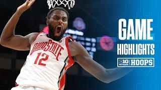 Campbell at Ohio State | HIGHLIGHTS | Big Ten Men's Basketball | 11/22/24