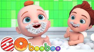 Bath Song | Funny Bath Time Song | GoBooBoo Nursery Rhymes & Kids Songs