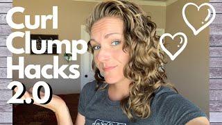 Curl Clump Hacks 2.0 // How to get your Wavy/Curly Hair to Clump (2A, 2B, 2C hair)