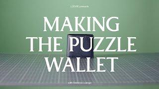 Making the LOEWE Puzzle Wallet | Part 2