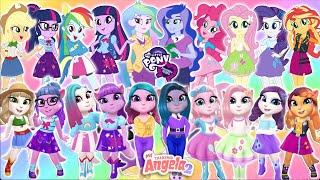  MY TALKING ANGELA 2 | My Little Pony Equestria Girls | New Update | Cosplay Makeover | ALL GIRLS 