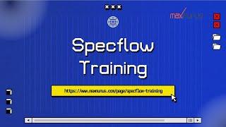 SpecFlow Training – SpecFlow Online Training (SpecFlow Certification Tips) SpecFlow Course