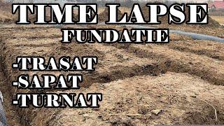 Time lapse - fundatie / house foundation