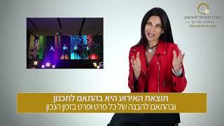 קייטרינג ועיצוב אירועי קונספט ⇦  נעה שוהם - הפקת אירועים ייחודיים - המרכז הישראלי לאירועים