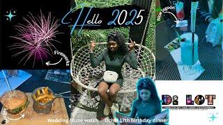 HELLO 2025 | wedding, watch night , birthday dinner⋆˙⟡|JNH|