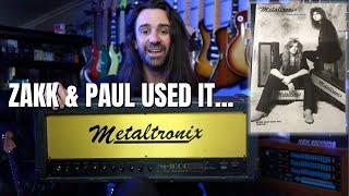 Metaltronix M1000 | The Most 80's Hard Rock Amp Ever?