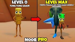 Noob Unlocked All Brainrot Evolutions! Noob to Pro in Brainrot Evolution