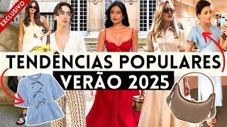 12 TENDÊNCIAS  DO VERÃO 2025 QUE ESTARÃO EM TODO LUGAR!