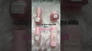 rating glow recipe skin care!