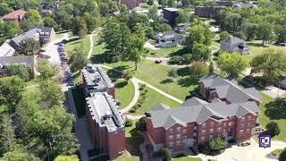 Cornell College Aerial View