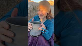 Cowboy camping & sunrise coffee. We’ve never spent a day on the trail that didn’t start with coffee.