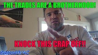 Tired of other HVAC contractors being jerks! #HVACLIFE #HVAC #HVACTRAINING #HVACINSTALL #HVACSERVICE