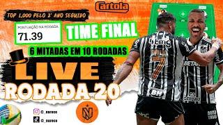 TOP5 DA LIGA DOS YOUTUBERS 2023 - MÉDIA +80pts POR RODADA EM 2 ANOS  TOP1.000 NACIONAL PELO 2º ANO!