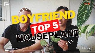 My Boyfriend's Top 5 Favorite Houseplants! Stripper Glitter?!