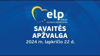 Europos gynybos ateitis - savaitės apžvalga, 2024 m. lapkričio 22 d.