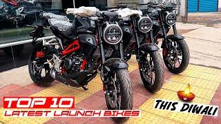 [TOP 10] Latest Launch Bikes to Buy This Diwali : Best Mileage & Low Maintenance.