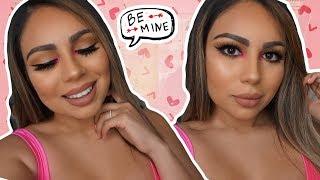 EASY AND SIMPLE VALENTINES DAY MAKEUP TUTORIAL | Brenda Huerta