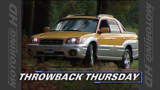 Throwback Thursday: 2003 Subaru Baja Test Drive