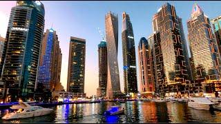 Dubai Marina Walk | Evening Walking Tour | February 2022