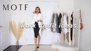 CLASSY WORK OUTFITS | What to Wear to the Office ft. MOTF