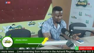 AKOKO ABON ON HELLO101.5FM (08/03/2025) WITH EDWARD DE SLAVE