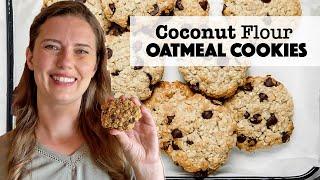 Coconut Flour Oatmeal Cookies