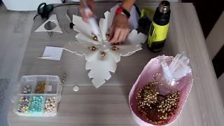 СНЕЖИНКА ИЗ ИЗОЛОНА. Бесплатный мастер-класс!