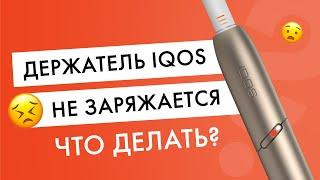 Держатель IQOS не заряжается: что делать?