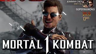 THE BEST CHARACTER IN MORTAL KOMBAT 1! - Mortal Kombat 1: "Johnny Cage" Gameplay (Janet Cage Kameo)