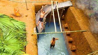 Building Swimming Pool Underground And Modern Underground Living Room