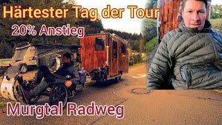 20% Anstieg/Murgtal Radweg/Herbst-Winter Tour #6