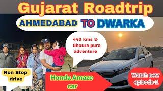 Ahmedabad To Dwarka Roadtrip | Gujarat Roadtrip 2025 | Travel Vlog | 460 Kms Of Adventure In 8Hours