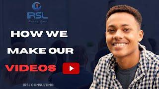 How we make our Tips and Tricks videos (IRSL Consulting)